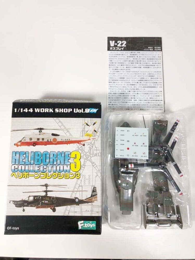 Amazon.co.jp: 1/144 エフトイズ ヘリボーンコレクション 3 V-22